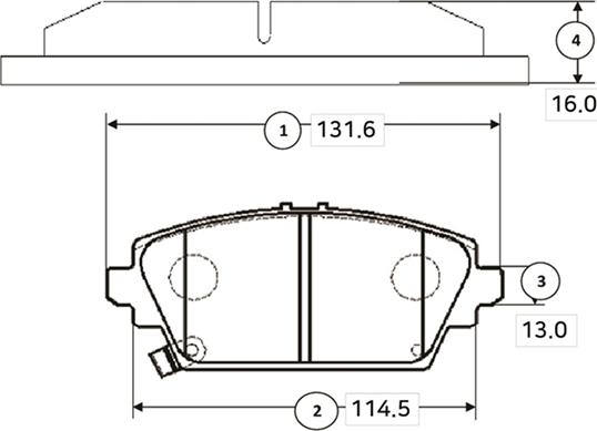 CTR GK0379 - Bremžu uzliku kompl., Disku bremzes www.autospares.lv