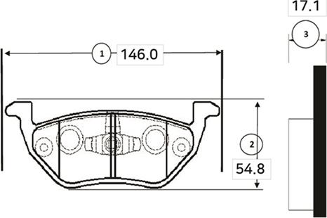 CTR GK0206 - Bremžu uzliku kompl., Disku bremzes www.autospares.lv