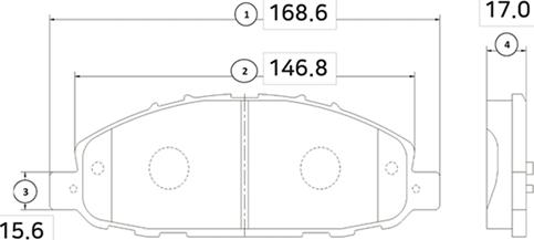 CTR GK0787 - Bremžu uzliku kompl., Disku bremzes www.autospares.lv