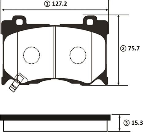 CTR GK0739 - Bremžu uzliku kompl., Disku bremzes www.autospares.lv