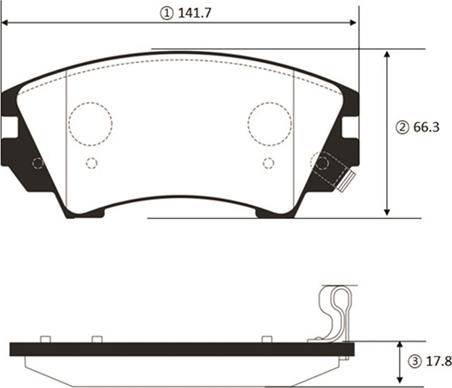 CTR GK1439 - Bremžu uzliku kompl., Disku bremzes www.autospares.lv