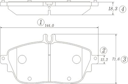 CTR GK1474 - Bremžu uzliku kompl., Disku bremzes www.autospares.lv