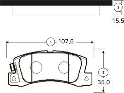 CTR GK1094 - Bremžu uzliku kompl., Disku bremzes autospares.lv