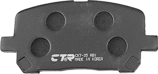 CTR GK1049 - Bremžu uzliku kompl., Disku bremzes www.autospares.lv