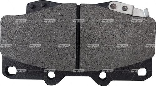 CTR GK1027 - Тормозные колодки, дисковые, комплект www.autospares.lv