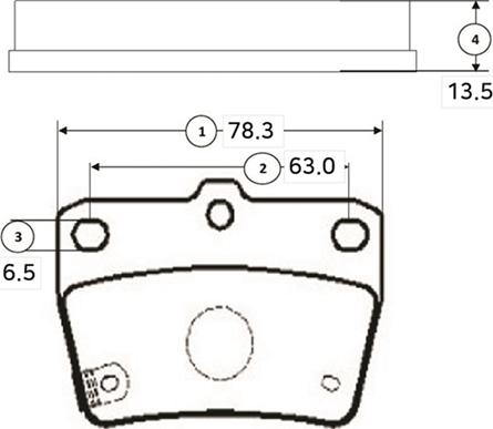 CTR GK1118 - Bremžu uzliku kompl., Disku bremzes autospares.lv