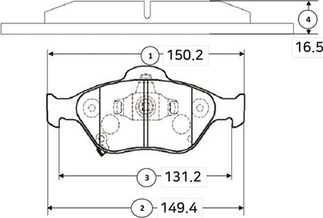 CTR GK1178 - Bremžu uzliku kompl., Disku bremzes www.autospares.lv