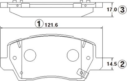 CTR GK1392 - Bremžu uzliku kompl., Disku bremzes www.autospares.lv