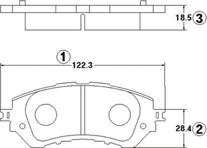 CTR GK1365 - Bremžu uzliku kompl., Disku bremzes www.autospares.lv