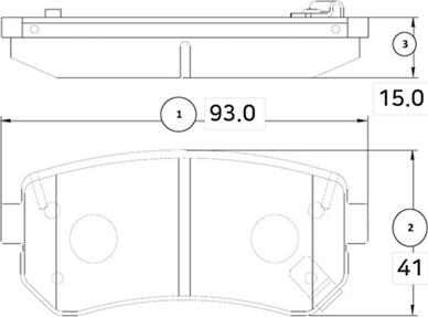 CTR GK1371 - Bremžu uzliku kompl., Disku bremzes www.autospares.lv