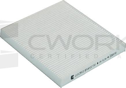 Cworks B140G0150 - Filtrs, Salona telpas gaiss www.autospares.lv