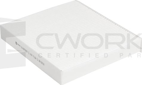 Cworks B140P0007 - Filter, interior air www.autospares.lv