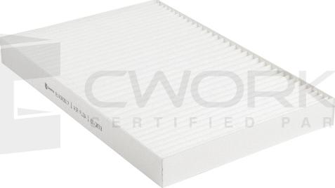 Cworks B140R0017 - Filter, interior air www.autospares.lv