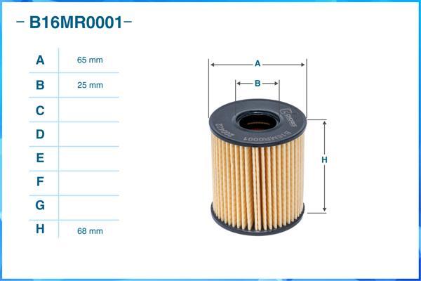 Cworks B16MR0001 - Oil Filter www.autospares.lv