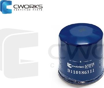 Cworks B110186111 - Eļļas filtrs www.autospares.lv