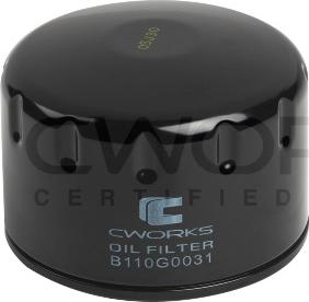 Cworks B110G0031 - Eļļas filtrs autospares.lv