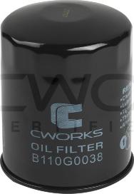 Cworks B110G0038 - Eļļas filtrs autospares.lv