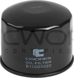 Cworks B110G0022 - Масляный фильтр www.autospares.lv