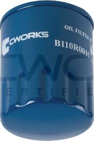 Cworks B110R0010 - Oil Filter www.autospares.lv