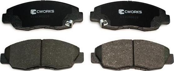 Cworks C11CR0028 - Brake Pad Set, disc brake www.autospares.lv