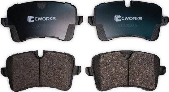 Cworks C12CR0006 - Bremžu uzliku kompl., Disku bremzes www.autospares.lv