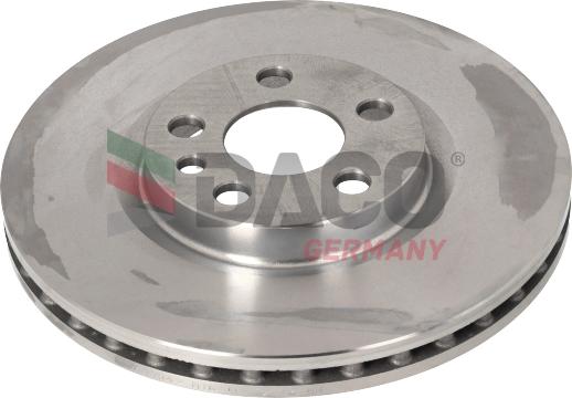 DACO Germany 609942 - Bremžu diski www.autospares.lv