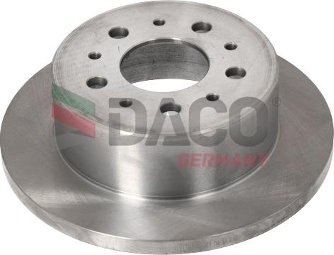 DACO Germany 609982 - Тормозной диск www.autospares.lv