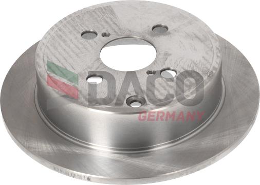 DACO Germany 604584 - Bremžu diski www.autospares.lv