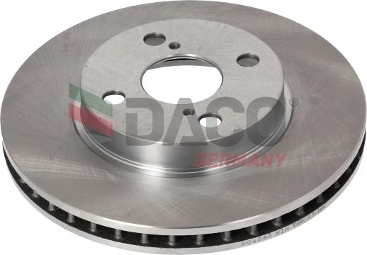 DACO Germany 604582 - Bremžu diski www.autospares.lv