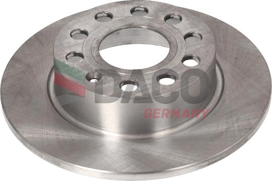 DACO Germany 604789 - Brake Disc www.autospares.lv