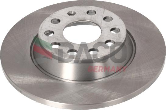 DACO Germany 604786 - Brake Disc www.autospares.lv