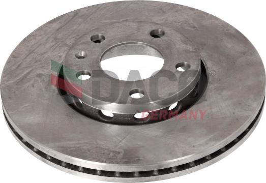 DACO Germany 604725 - Brake Disc www.autospares.lv