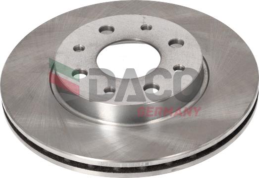 DACO Germany 600901 - Bremžu diski www.autospares.lv