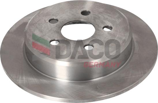 DACO Germany 600509 - Bremžu diski www.autospares.lv