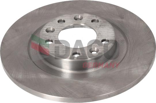 DACO Germany 600607 - Bremžu diski www.autospares.lv