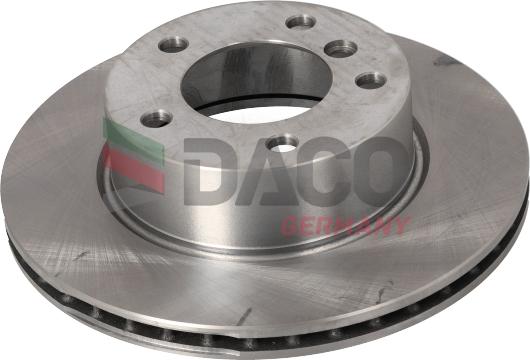 DACO Germany 600309 - Bremžu diski www.autospares.lv