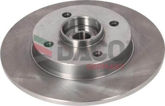 DACO Germany 601939 - Brake Disc www.autospares.lv