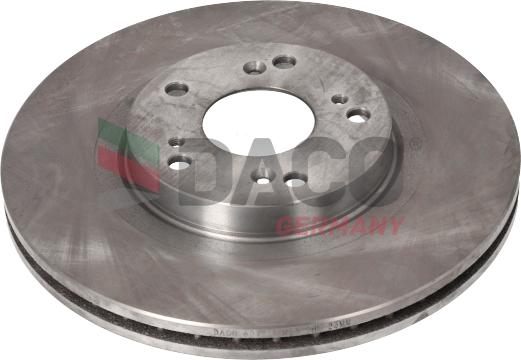 DACO Germany 601211 - Bremžu diski www.autospares.lv