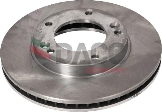 DACO Germany 601710 - Bremžu diski www.autospares.lv