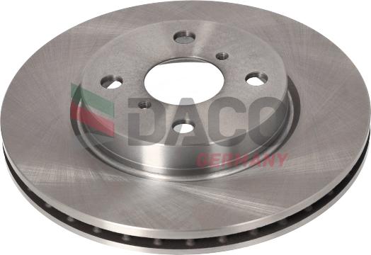 DACO Germany 603968 - Bremžu diski www.autospares.lv