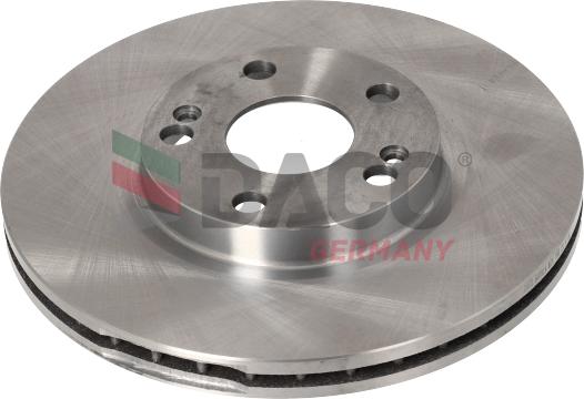 DACO Germany 603914 - Bremžu diski www.autospares.lv