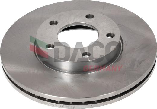 DACO Germany 603207 - Bremžu diski www.autospares.lv