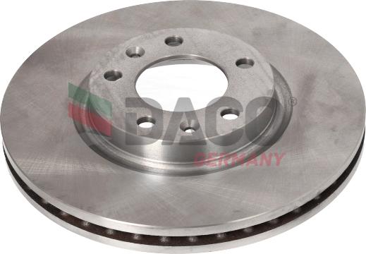 DACO Germany 603755 - Bremžu diski autospares.lv