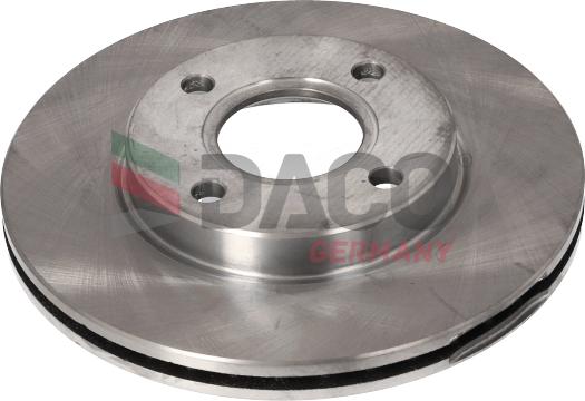 DACO Germany 602590 - Bremžu diski www.autospares.lv