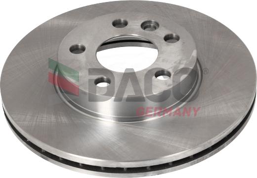 DACO Germany 602564 - Тормозной диск www.autospares.lv