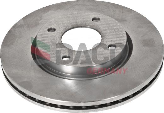 DACO Germany 602621 - Bremžu diski www.autospares.lv