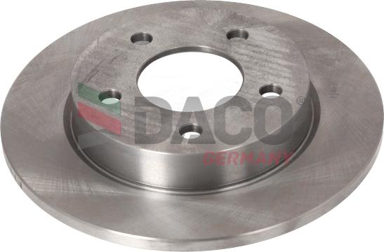 DACO Germany 602207 - Brake Disc www.autospares.lv