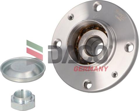 DACO Germany 110602 - Wheel hub, bearing Kit www.autospares.lv