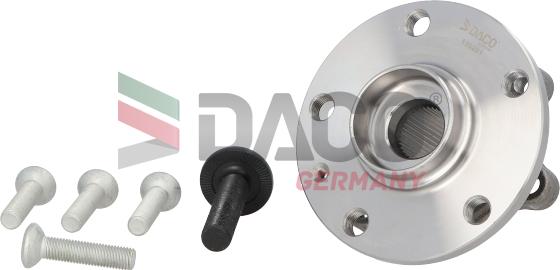 DACO Germany 110201 - Wheel hub, bearing Kit www.autospares.lv