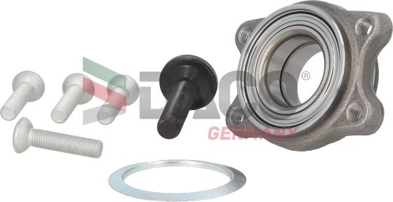 DACO Germany 110207 - Подшипник ступицы колеса, комплект www.autospares.lv